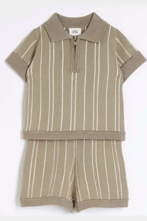River Island Baby Boys Knitted Polo Shirt Set 1.5