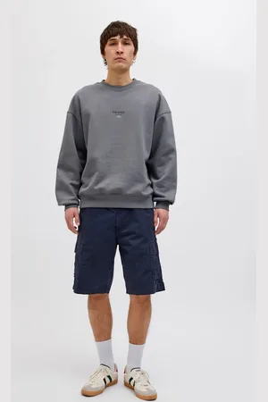 JACK & JONES Relaxed Fit 100% Cotton Cargo Shorts L