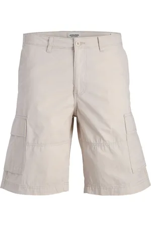 JACK & JONES Relaxed Fit 100% Cotton Cargo Shorts S