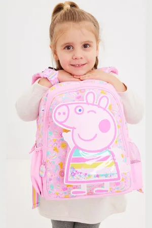SMIGGLE Girls Junior Peppa Pig Character Backpack