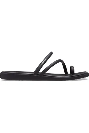 Crocs Black Miami Toe Loop Sandals AU 9 (EU 39.5)