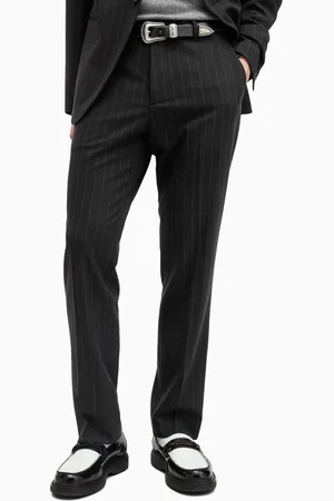 AllSaints AllSaints Black Heddon Trousers 34