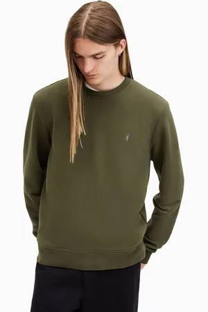 AllSaints AllSaints Green Raven Crew Sweatshirt XL