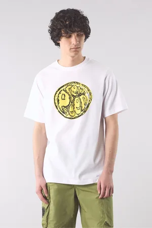 Pretty Green Citrus Sunshine Short White Sleeve T-Shirt L