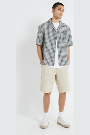 River Island Carpenter 100% Cotton Shorts 42W x 31L (UK 42 R)