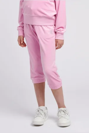Juicy Couture Pink Girls Capri Length Slim Joggers 10