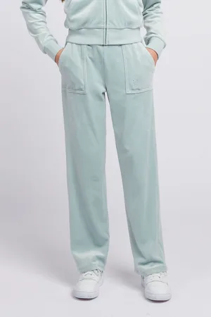 Juicy Couture Blue Girls Diamante Wide Leg Joggers 7
