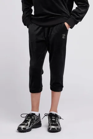 Juicy Couture Black Girls Capri Length Slim Joggers 14