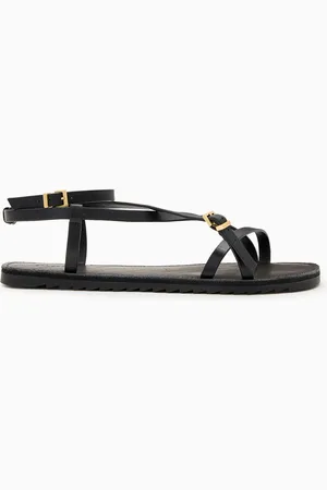 AllSaints AllSaints Black Tyla Sandals AU 6 (EU 37)