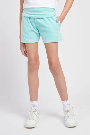 Juicy Couture Girls Fold Over Waist Shorts 10