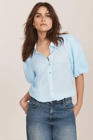 mint&berry Puff Sleeve Shirt S