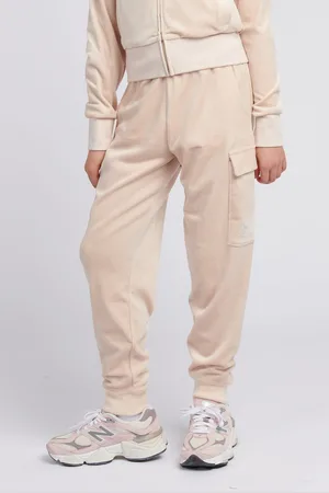 Juicy Couture Cream Girls Cargo Cuffed Joggers 10