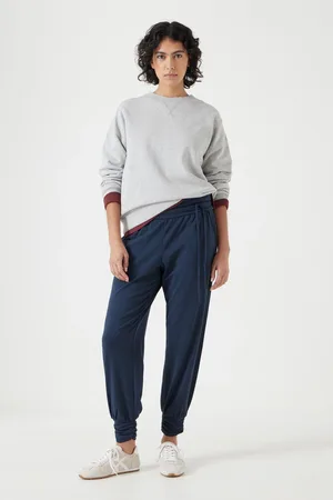 Hush Puppies Blue Alexa Harem Trousers L Reg