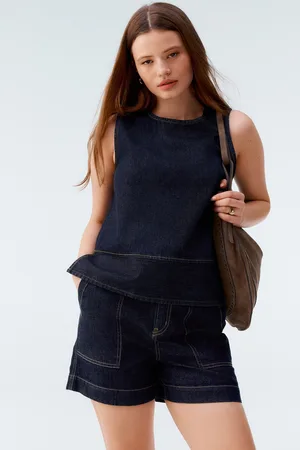 Next Utility Lightweight 100% Cotton Denim Shorts AU 10