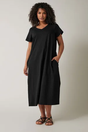 Evans Curve 100% Cotton Midi Dress AU 22-24
