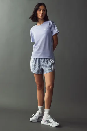 adidas Own The Run All-Over Print Shorts AU 12
