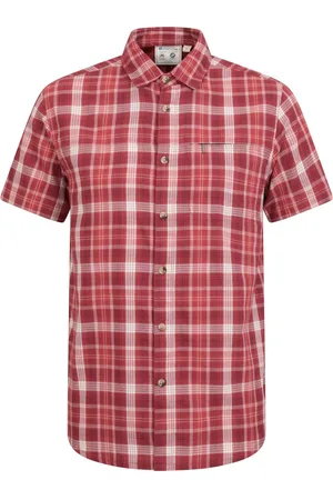 Mountain Warehouse 100% Cotton Holiday Mens Short Sleeve Shirt S