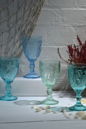 Artland Set of 4 Marine Goblets