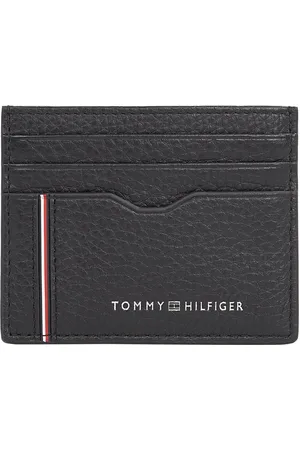 Tommy Hilfiger Mens Leather Business Card Holder