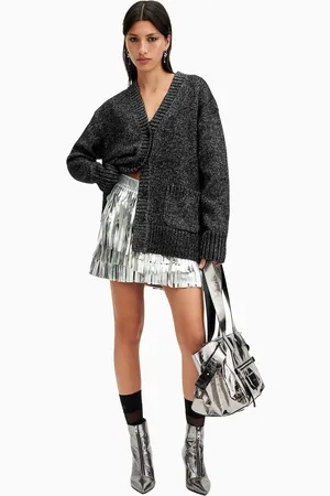 AllSaints AllSaints Black Sabrina Cardigan L