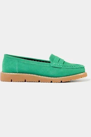 Joe Browns Cleated Sole Suede Leather Loafers AU 10 (EU 42)