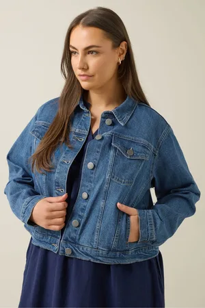 Evans Blue Premium Stretch Denim Jacket 22