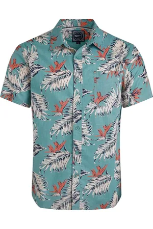 Weird Fish Faraway 100% Cotton Short Sleeve Printed Shirt xlarge