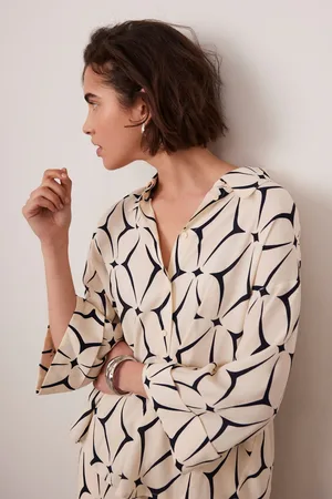 mint&berry Geo Print Shirt M