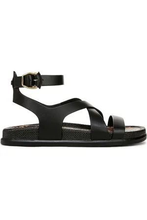 Sam Edelman Regular Fit Delia Gladiator Black Sandals AU 9 (EU 40.5)