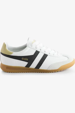 Gola White/Black Womens Elan Trainers eu355uk3