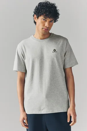 Converse Grey Classic 100% Cotton T-Shirt L