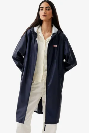 Hunter Water Resistant Zip Up Raincoat S