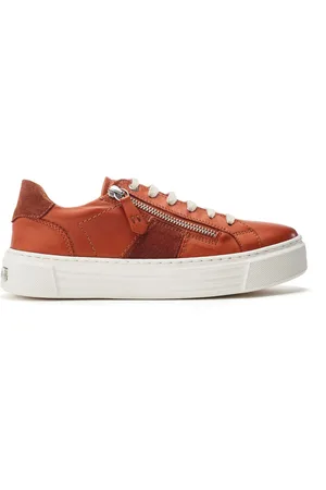 Moda In Pelle Shoon Ely Side Zip Mid Slab Sole Trainers AU 8 (EU 39)