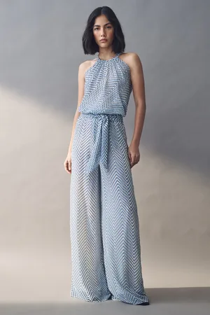 MARELLA Depend Blue Jumpsuit 12