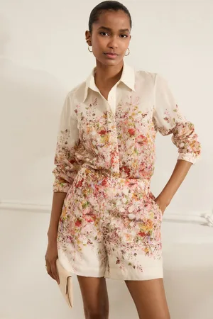 Next Floral Printed Shorts AU 16 Tall