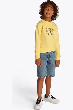Tommy Hilfiger Yellow Flag Sweatshirt 152158cm