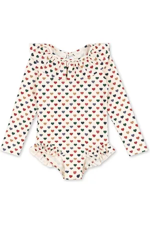 Konges Sløjd Cream Manuca Long Sleeve Swimsuit 9298cm