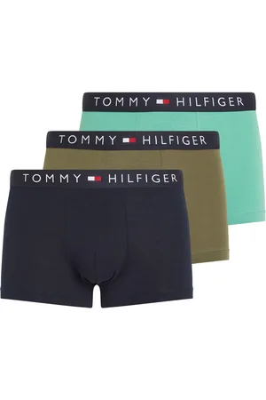 Tommy Hilfiger Green Trunks 3 Pack small