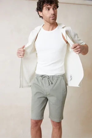 Threadbare Regular Fit Elasticated Waist Stretch Chinos Shorts 36r