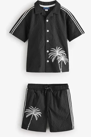 River Island Boys Palm Embroid Swim Shorts Set 134140cm