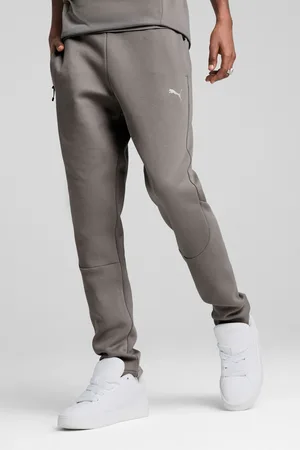PUMA Grey Mens Evostripe Trousers L