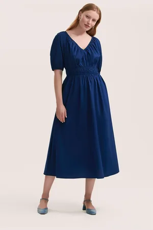 Finery London Piper Cotton Midi Dress 14