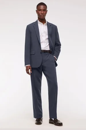 Abercrombie & Fitch Single Breasted Linen Blazer 46r
