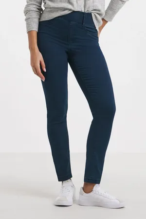 Simply Be Blue Slim Pull On Jeggings 18