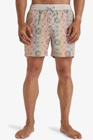 Billabong Vacay Geometric Print Logo Swim Shorts xlarge