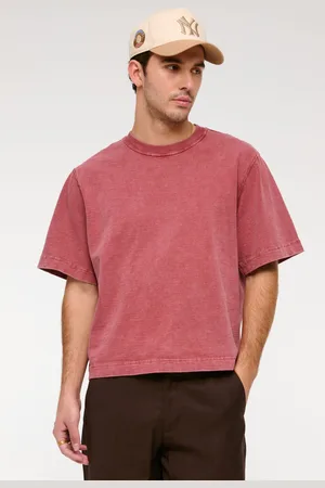 Abercrombie & Fitch Acid Wash Short Sleeve 100% Cotton T-Shirt xlarge