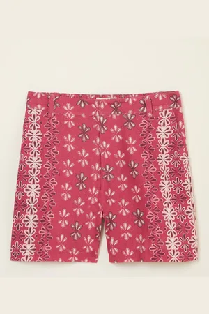 Fat Face FatFace Nell Linen Blend Shorts 14