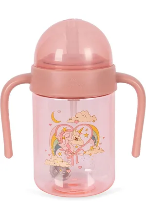 Konges Sløjd Pink Water Bottle With Handle one