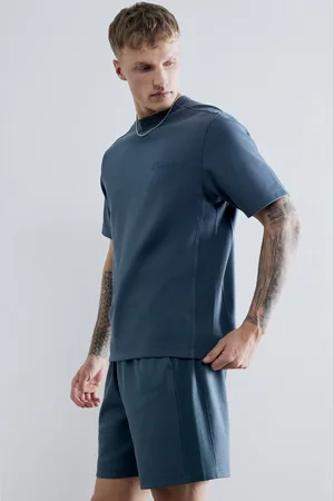 River Island Blue Regular Fit Luminis T-Shirt medium