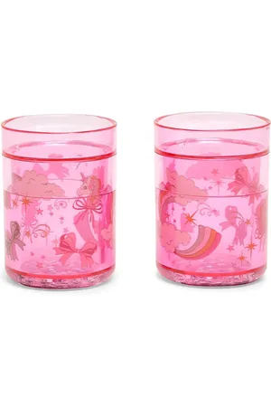 Konges Sløjd Pink Glitter Cups 2 Pack one
